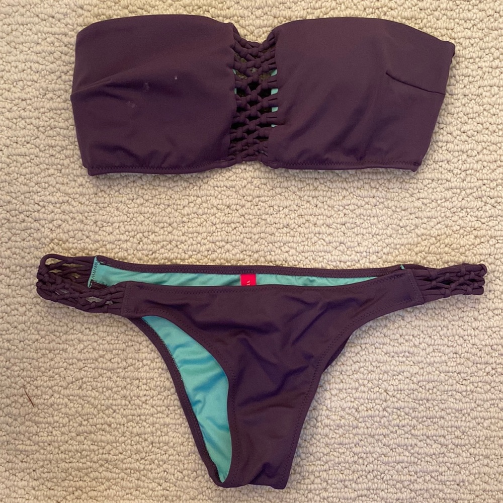 Purple Victoria secrets bathing suit